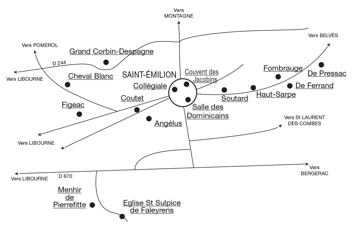 Plan Grandes heures de Saint-Emilion